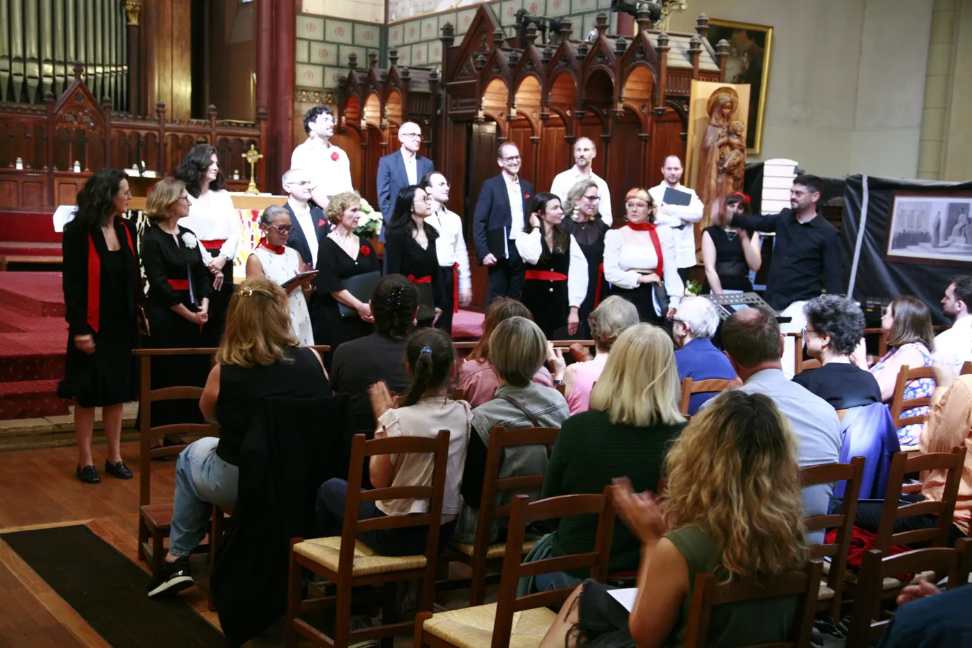 L'ensemble vocal AEVUM en concert